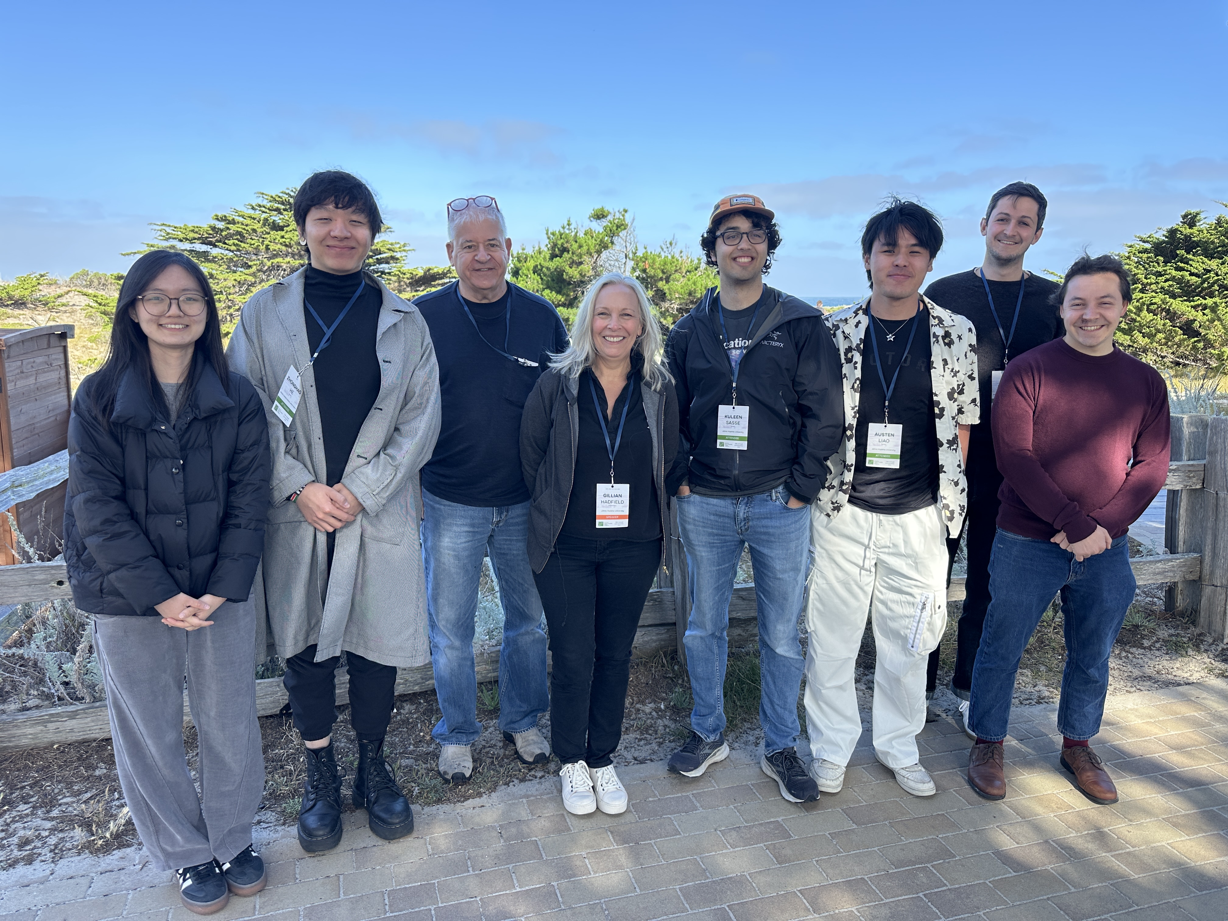Normativity Lab Members attending the Center for Human-Compatible AI (CHAI) workshop